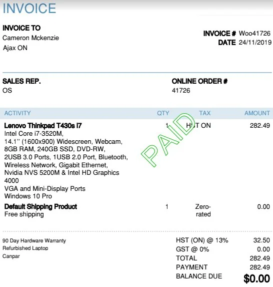 Used Lenovo T430 value