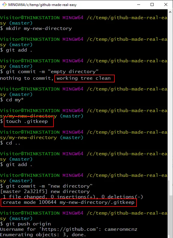 what is gitkeep