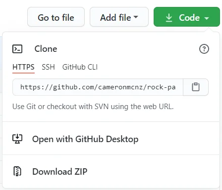 find GitHub URL