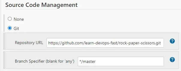 Jenkins with GitHub source code integration
