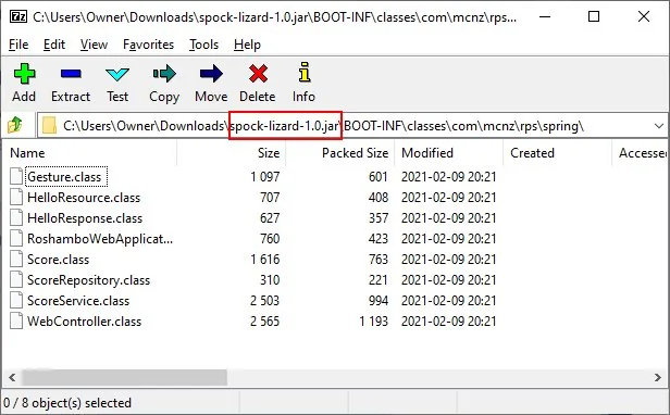 7zip JAR file opener