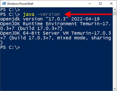 run Java on Windows 10