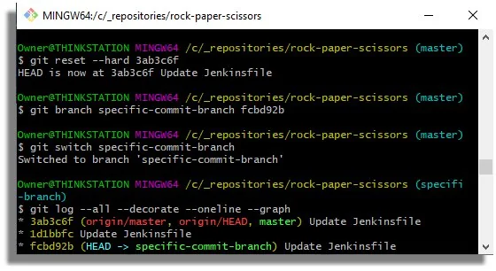 git clone specific commit