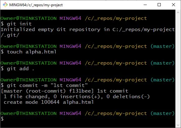 git add command