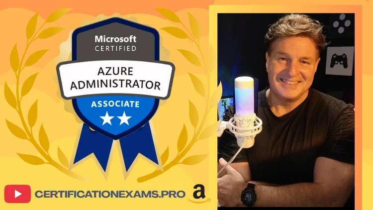 AZ-104 Certiied Azure Administrator Associate Practice Exams Logo Credly