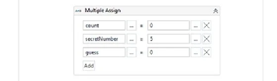UiPath multiple assign