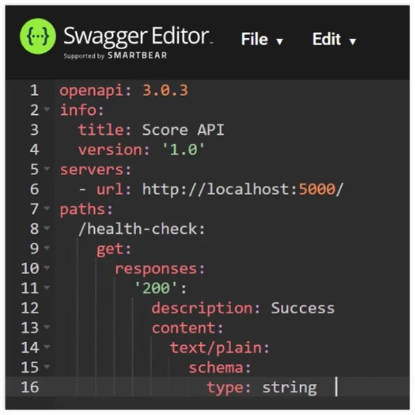 OpenAPI, Swagger UI and Python screenshot.